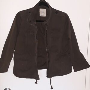 Good condition-  khaki green jacket